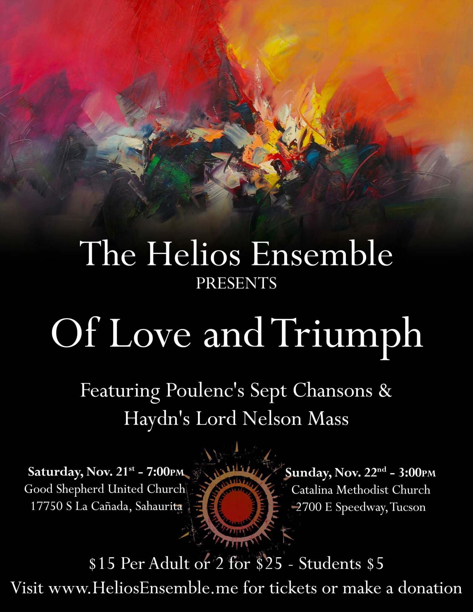 Love and Triumph Music flyer